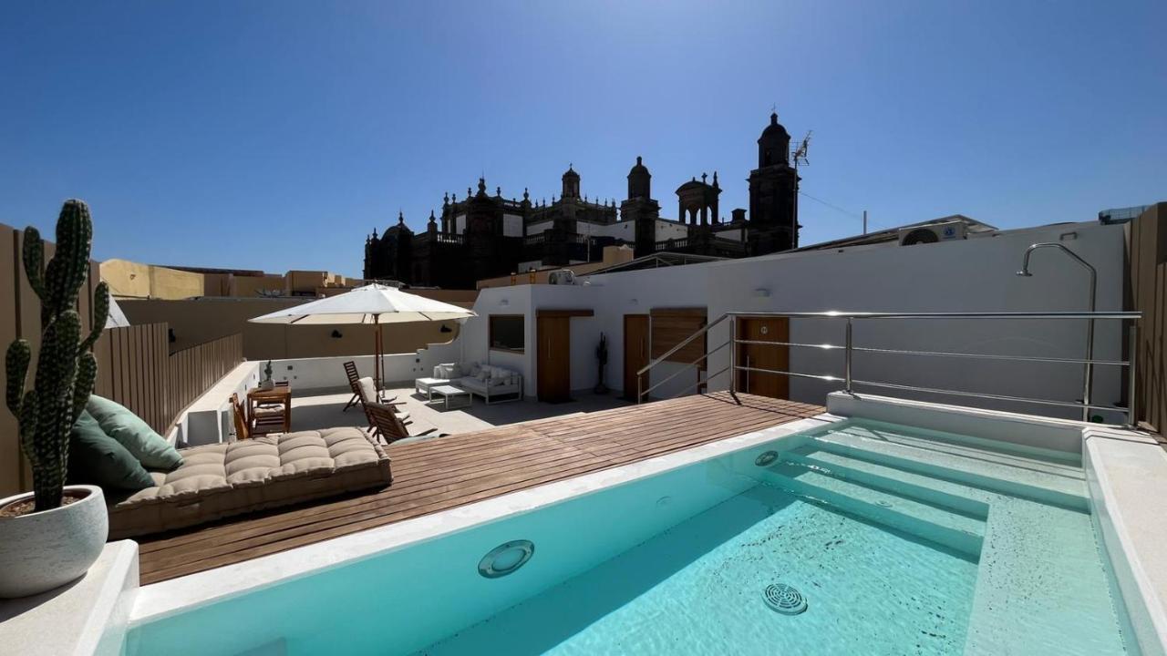C-10 Vegueta Apartment - Private Rooftop Pool Las Palmas de Gran Canaria Exterior photo
